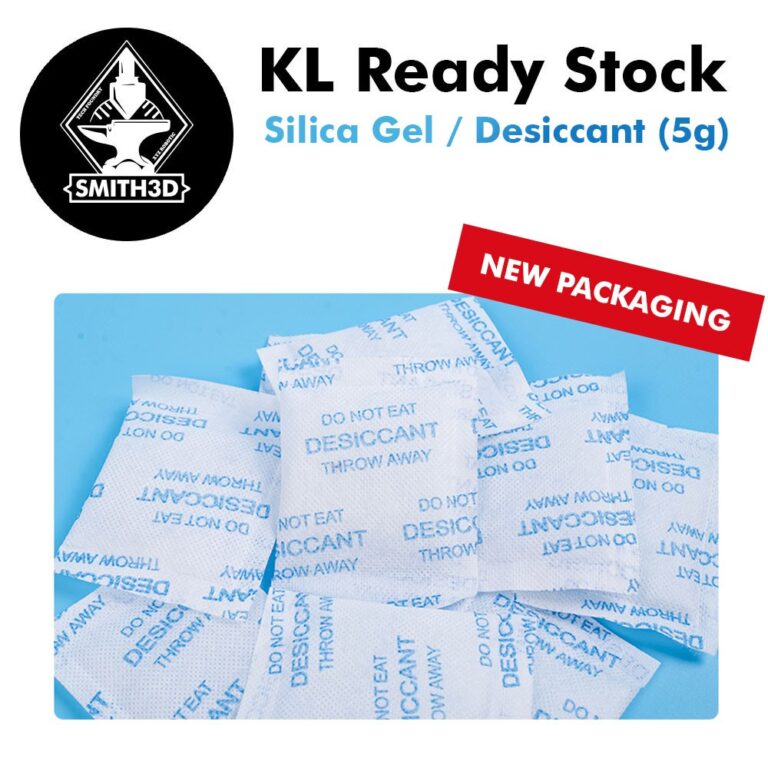 Silica Gel 5g untuk Kawalan Lembapan