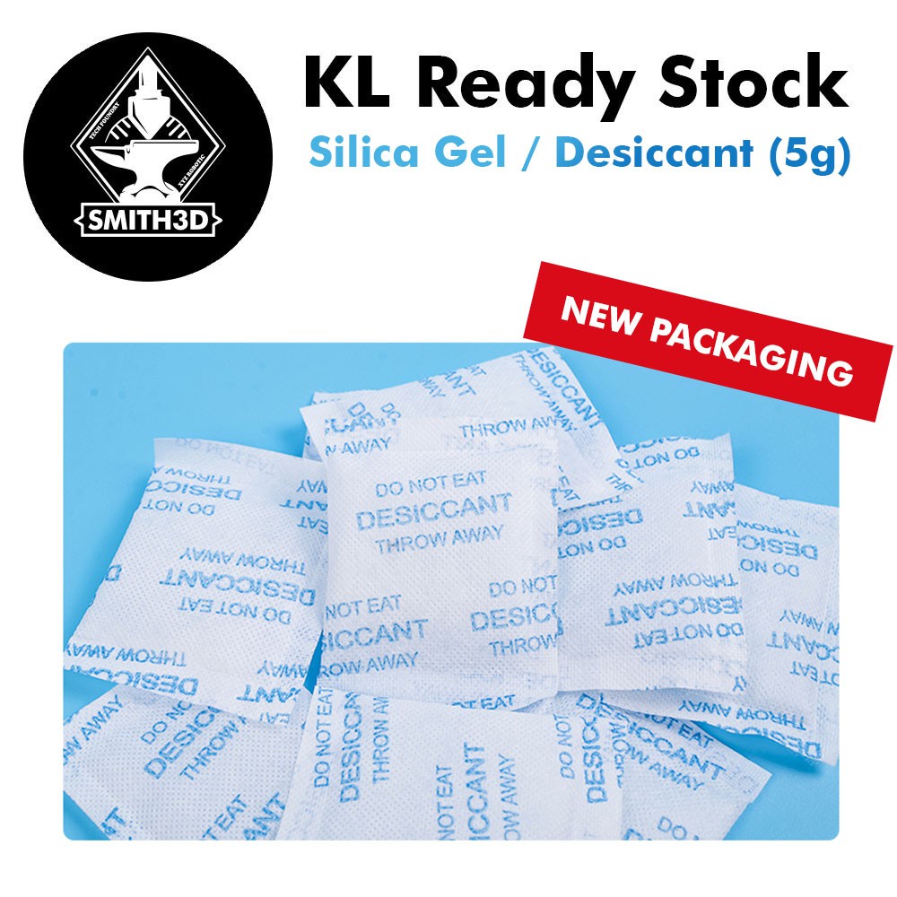 Silica Gel 5g untuk Kawalan Lembapan