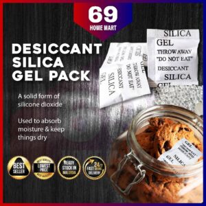 Silica Gel Desiccant 1 g: Panduan Guna, Sukatan dan Kawalan Lembapan