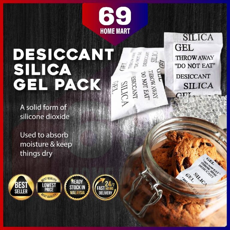 Silica Gel Desiccant 1 g: Panduan Guna, Sukatan dan Kawalan Lembapan