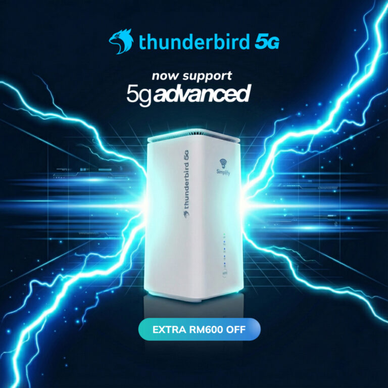 Simplify Thunderbird 5G ZLT X25 MAX: Router WiFi 6 AX3000 dengan Fungsi Perkongsian Internet