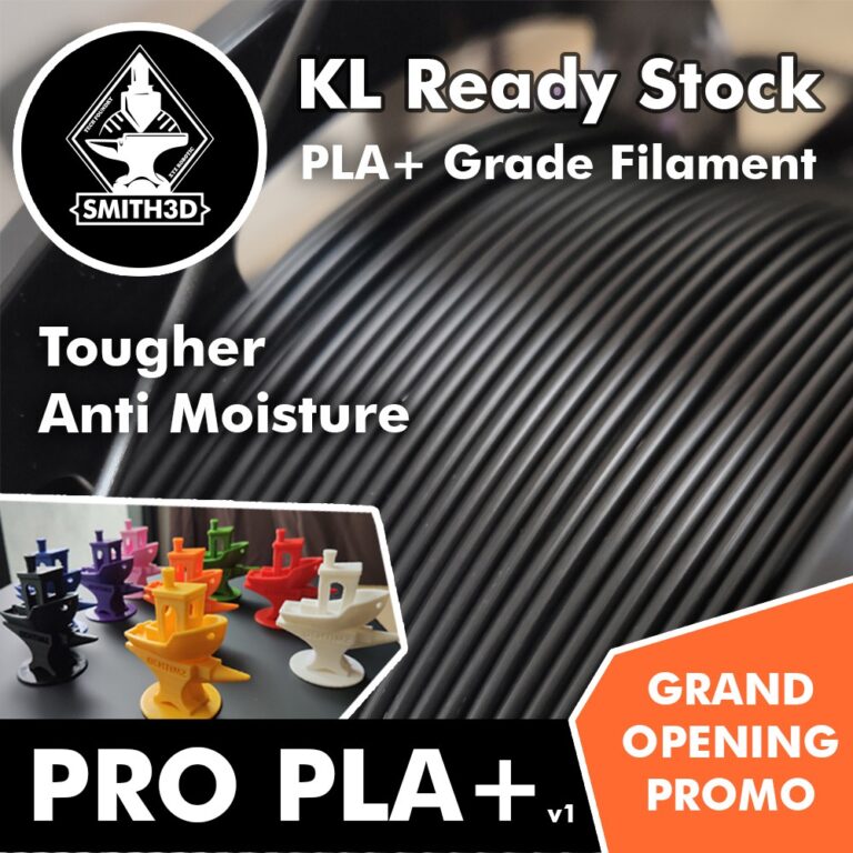 Smith3D PLA PRO Filament 1KG 1.75mm: Ciri dan Pilihan Warna