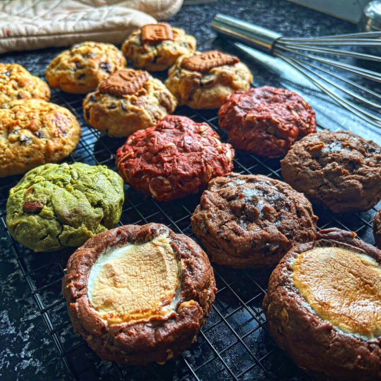Soft Cookies Doughz Premium Butter dan Couverture Chocolate