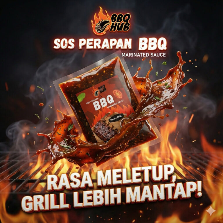 Sos Perap BBQ Serbaguna 250 g untuk Ayam, Kambing dan Daging