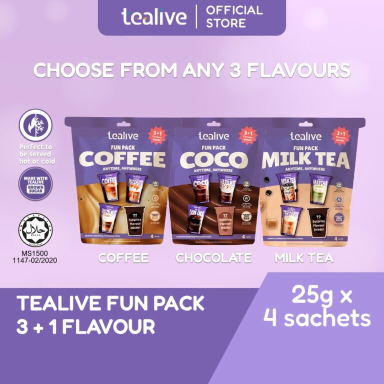 Tealive Fun Pack 4s x 25g