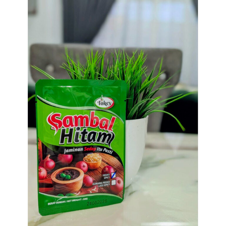 Tokey Sambal Hitam Pahang 100 g: Ciri, Kegunaan dan Semakan Pembeli