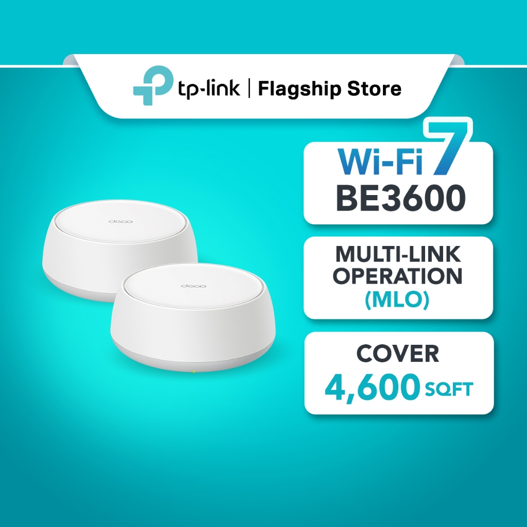 TP-Link Deco BE22 BE3600 WiFi 7 Mesh Router: Kelebihan dan Pilihan Pakej