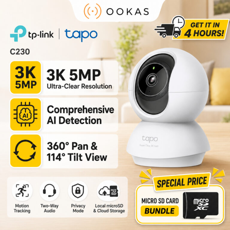 Kamera Keselamatan TP-Link TAPO: Pilihan Model Sesuai Rumah dan Premis