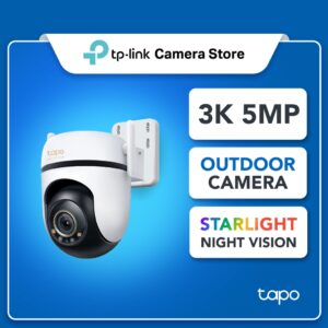 TP-Link Tapo C530WS: Kamera Keselamatan Luar Rumah 3K 5Mp