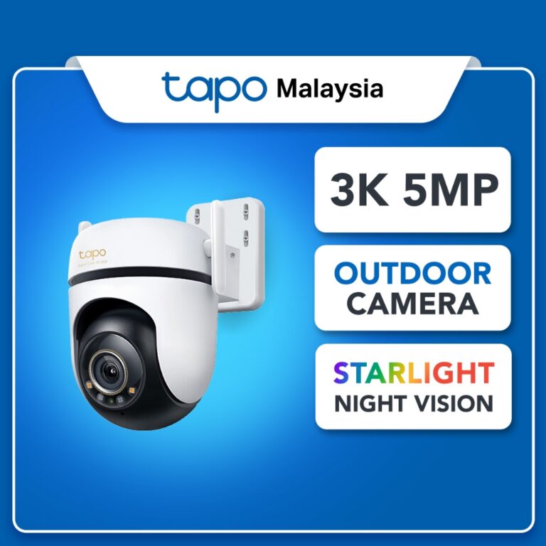 TP-Link Tapo C530WS: Kamera Keselamatan Luar Rumah 3K 5Mp dengan Pengesanan AI