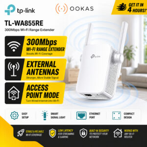 TP-Link TL-WA855RE dan WA860RE Wireless WiFi Range Extender: Fungsi dan Perkara Perlu Disemak
