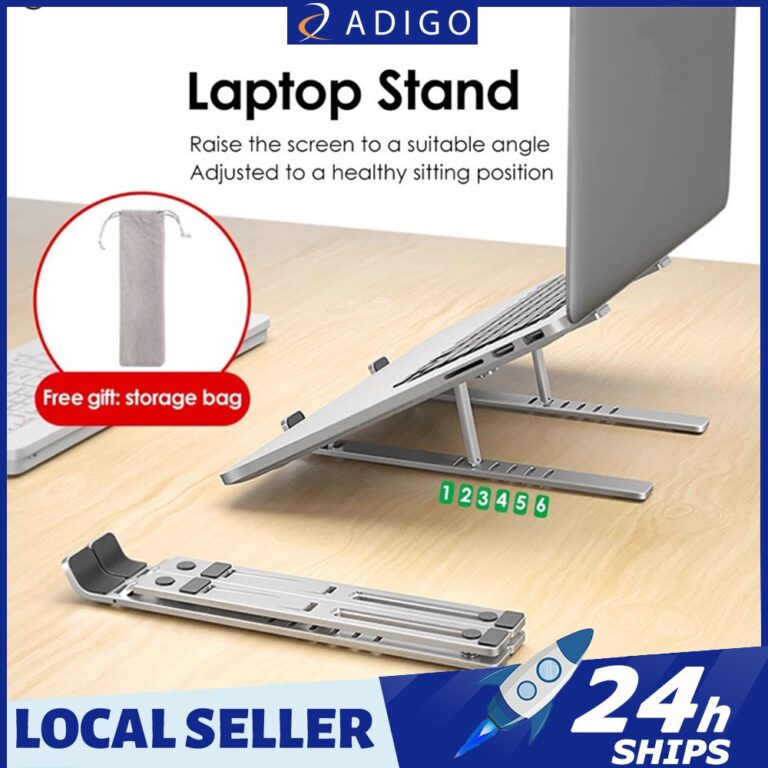 Pemegang Laptop Aluminium Lipat Truly untuk Kegunaan Harian