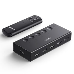 UGREEN 5-In-1 HDMI Switcher 4k 60HZ: Penyelesaian Sambungan Peranti Multimedia
