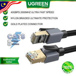 Kabel UGREEN Cat8: Perlukah Anda Membeli Kelajuan 40Gbps untuk Rangkaian Anda?