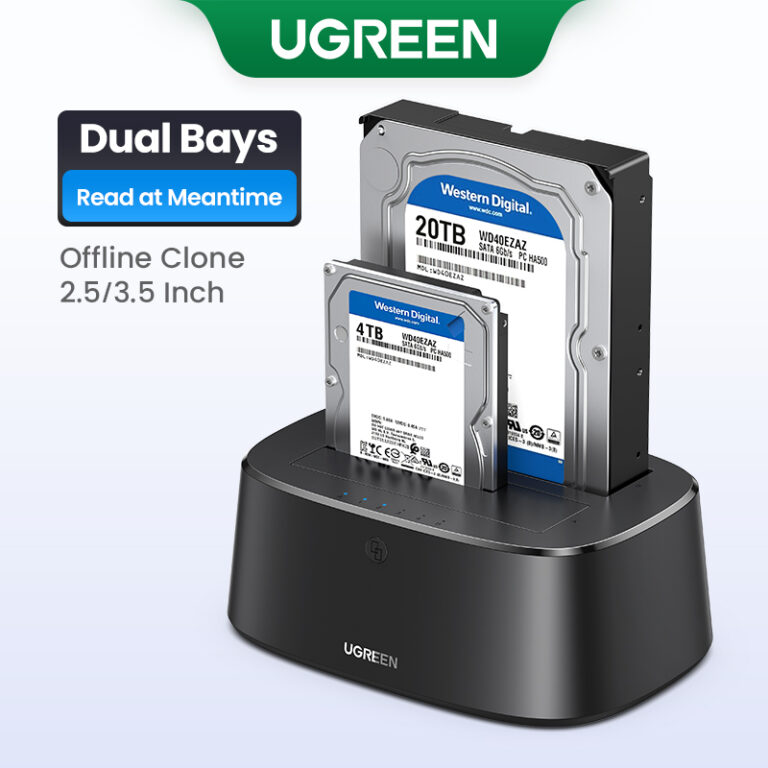 UGREEN HDD Docking Station: Sambungan Mudah untuk Storan Luar