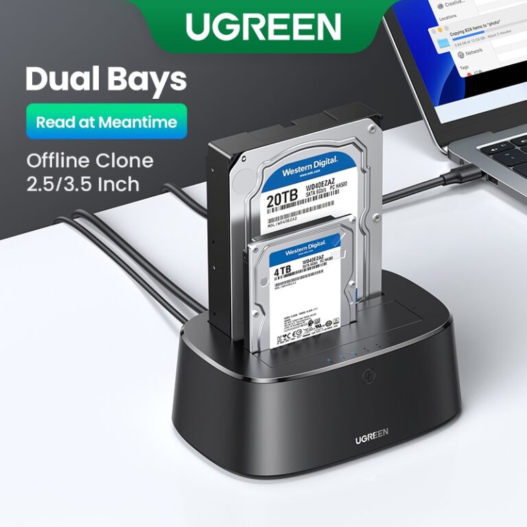 UGREEN HDD Docking Station: Sambungan Mudah untuk Storan Luar