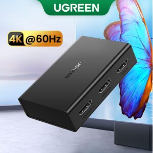 UGREEN HDMI Splitter 4K60Hz 1 In 2 Out: Kongsi Paparan Tanpa Lag