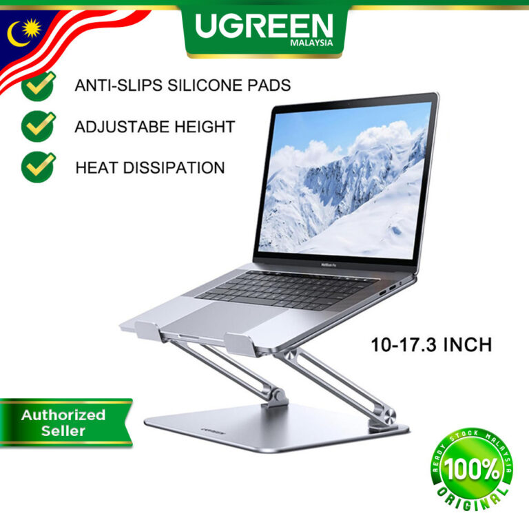 UGREEN Laptop Stand Pemegang Komputer Riba Boleh Lipat Ergonomik