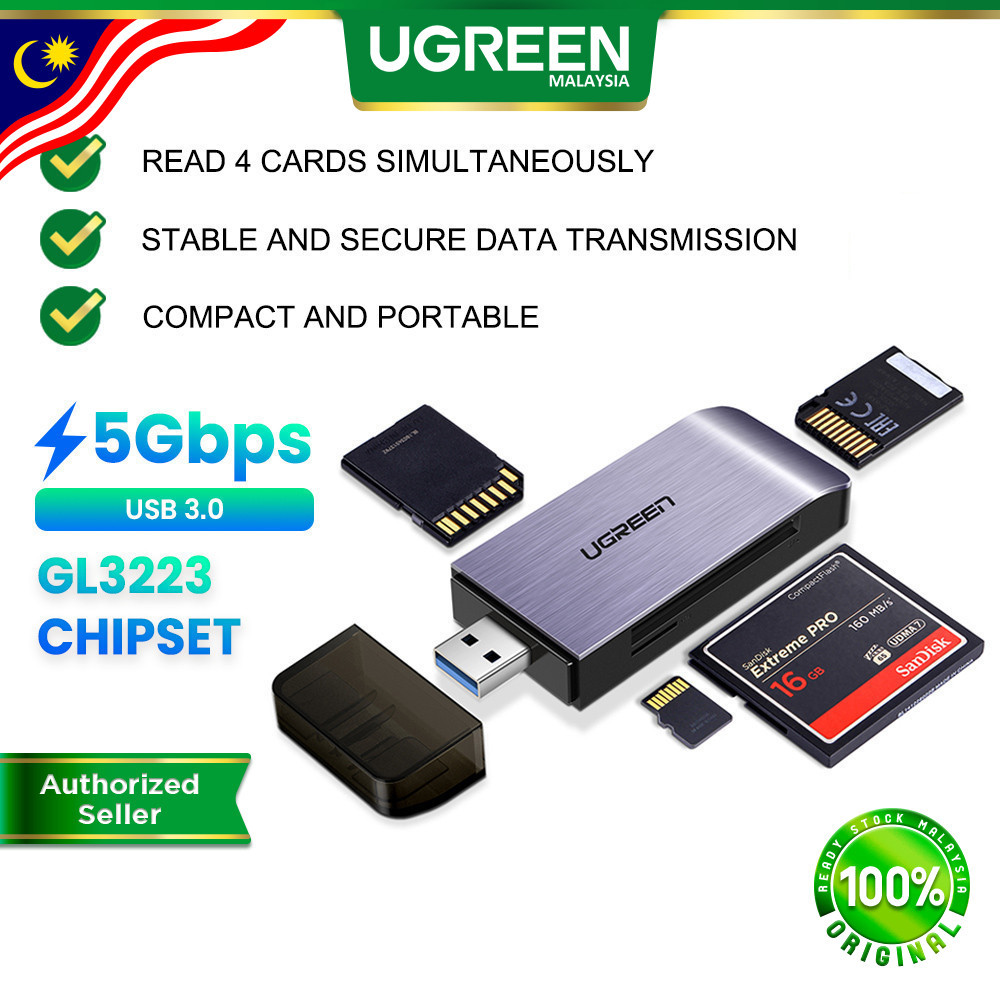 UGREEN SD Card Reader USB 3.0