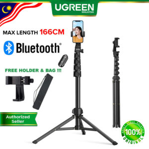 UGREEN Tripod Stand Gopro Foldable Aluminium Holder Telefon