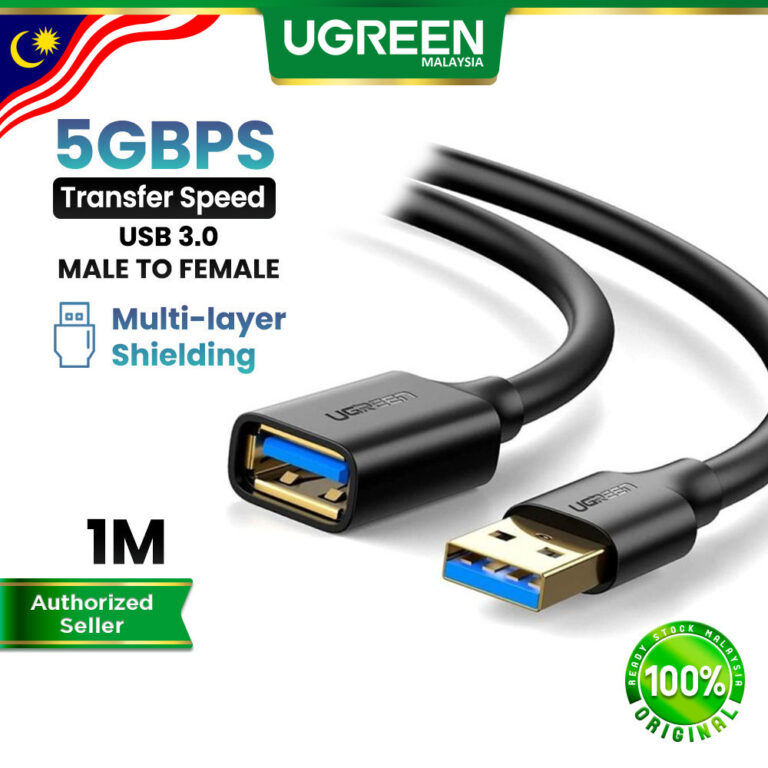 Kabel Sambungan UGREEN USB 3.0 Type A Male To Female