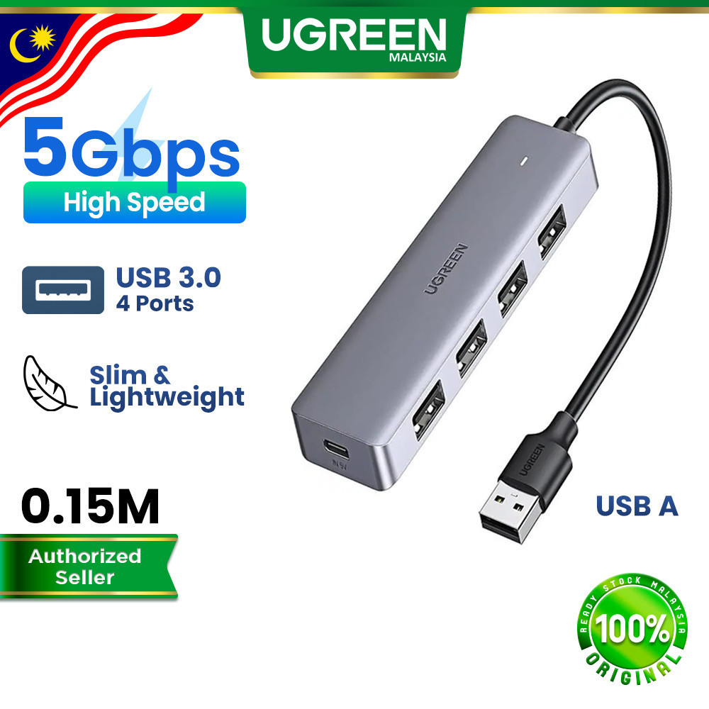 UGREEN USB 3.0 Hub: Perluasan Port Pantas untuk Peranti Anda