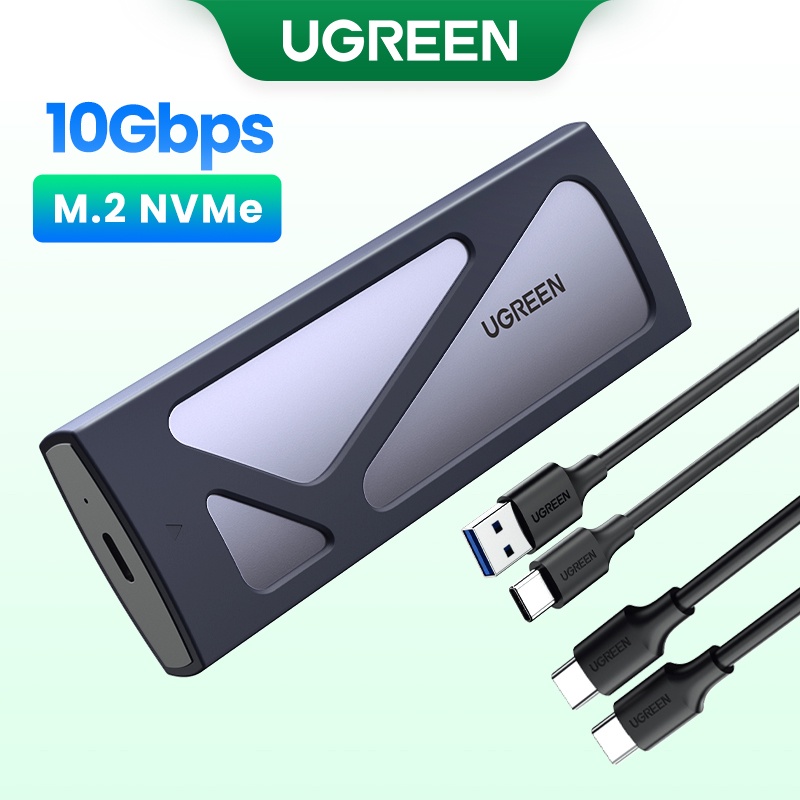 UGREEN USB-C To M.2 NVME SSD Case 10Gbps: Ciri, Pemasangan dan Kesesuaian