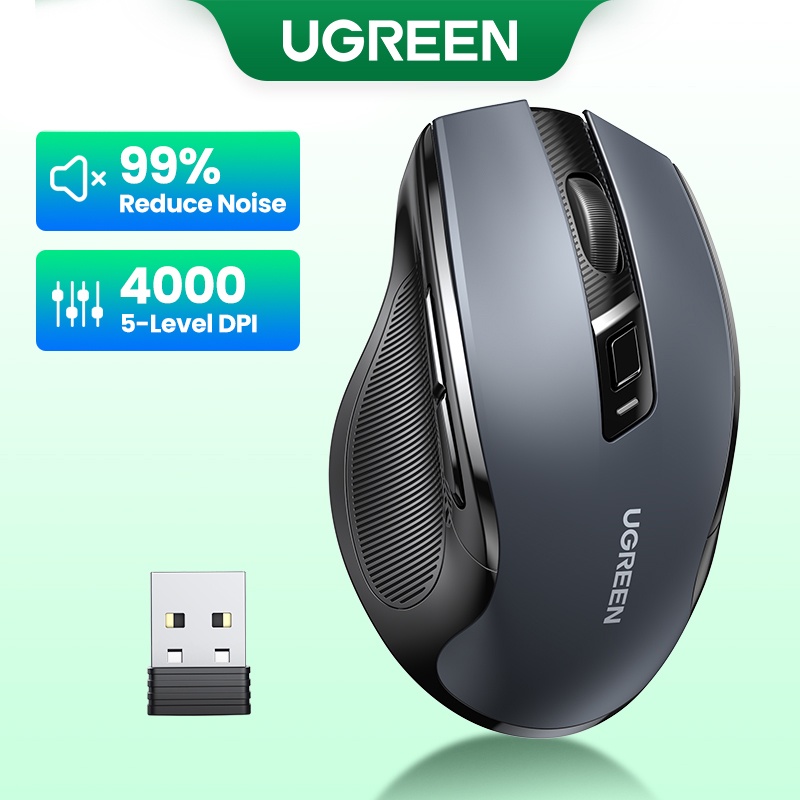 UGREEN Wireless Mouse 4000DPI: Ciri dan Kesesuaian