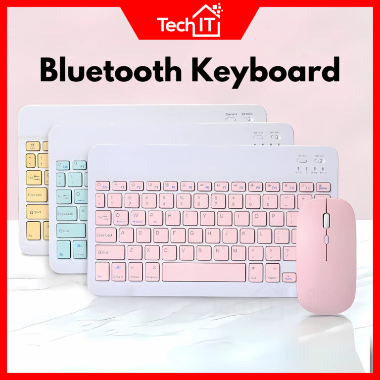 Universal Bluetooth Keyboard dan Mouse untuk Pelbagai Peranti