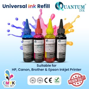 Universal Inkjet Printer Refill Ink 100ml: Pilihan Jimat untuk Pelbagai Jenama Pencetak