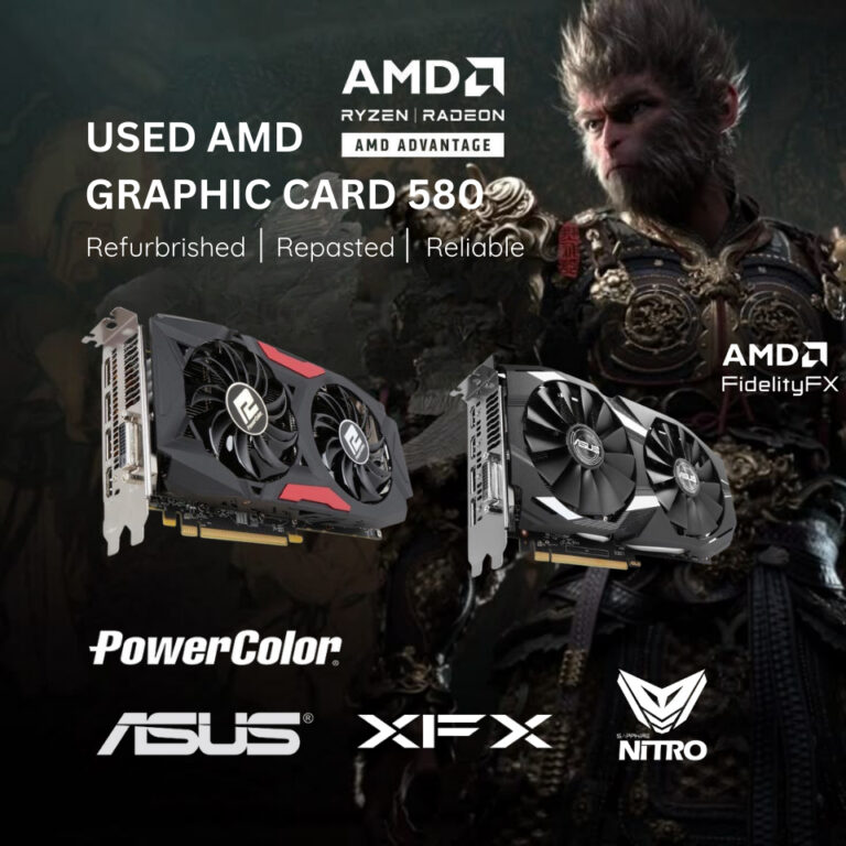 AMD RADEON RX580 Terpakai: Apa yang Anda Perlu Tahu sebelum Beli