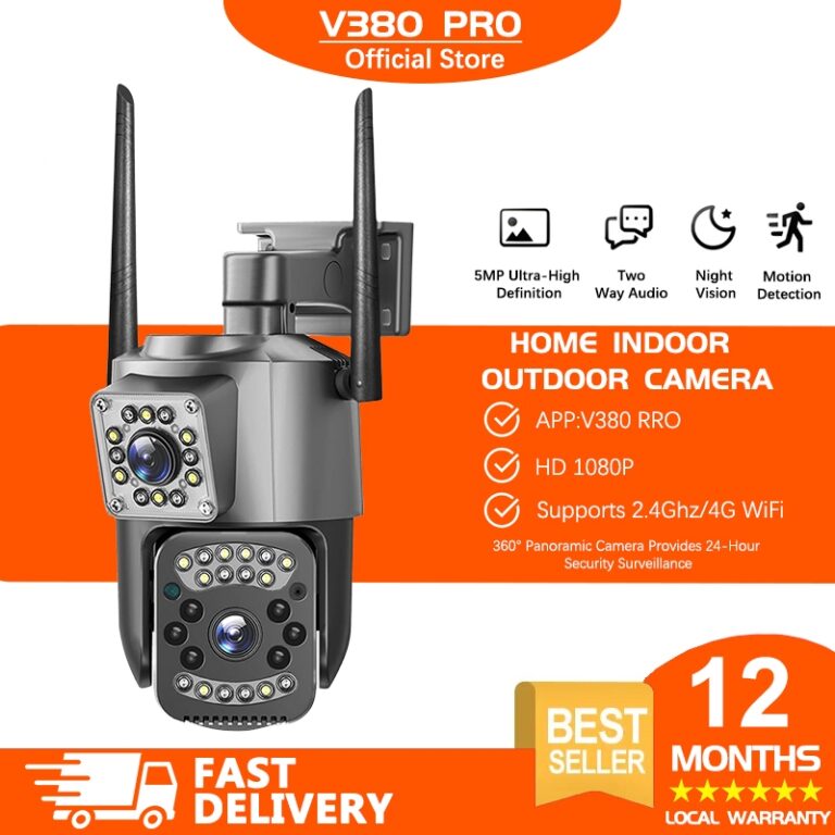 Kamera CCTV 4g V380 Pro: Pilihan Pantauan Luar Tanpa WiFi