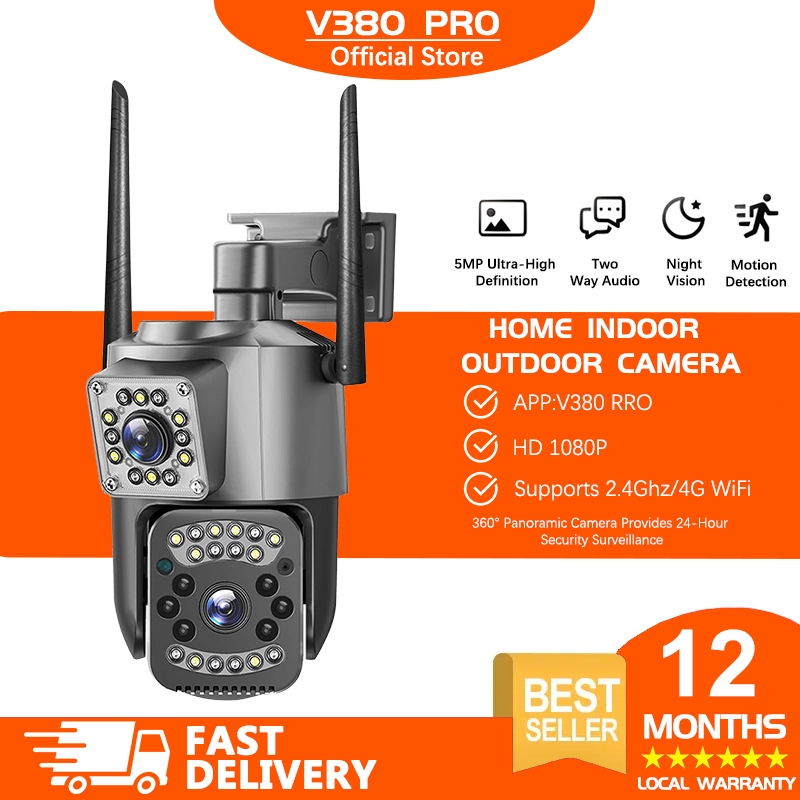 Kamera CCTV 4g V380 Pro: Pilihan Pantauan Luar Tanpa WiFi