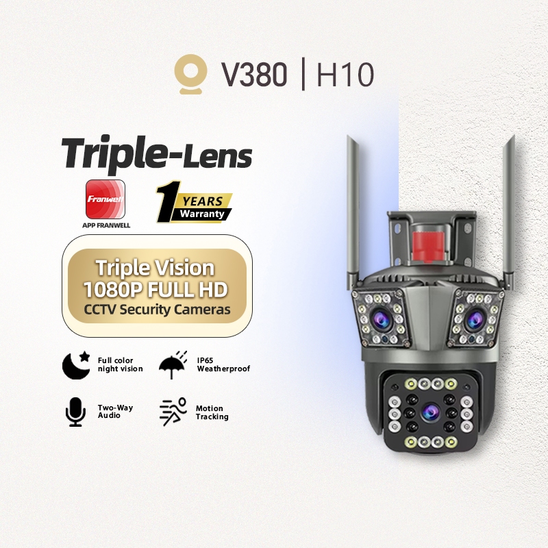Kamera CCTV V380 Wireless Outdoor: Fungsi, Pemantauan Dual Lensa dan Pertimbangan