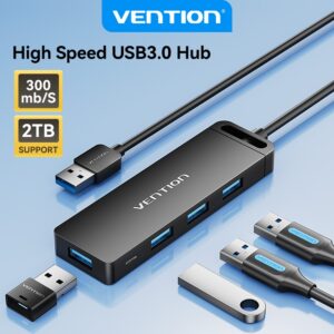 Vention USB 3.0 A HUB 4 Port: Spesifikasi dan Kegunaan