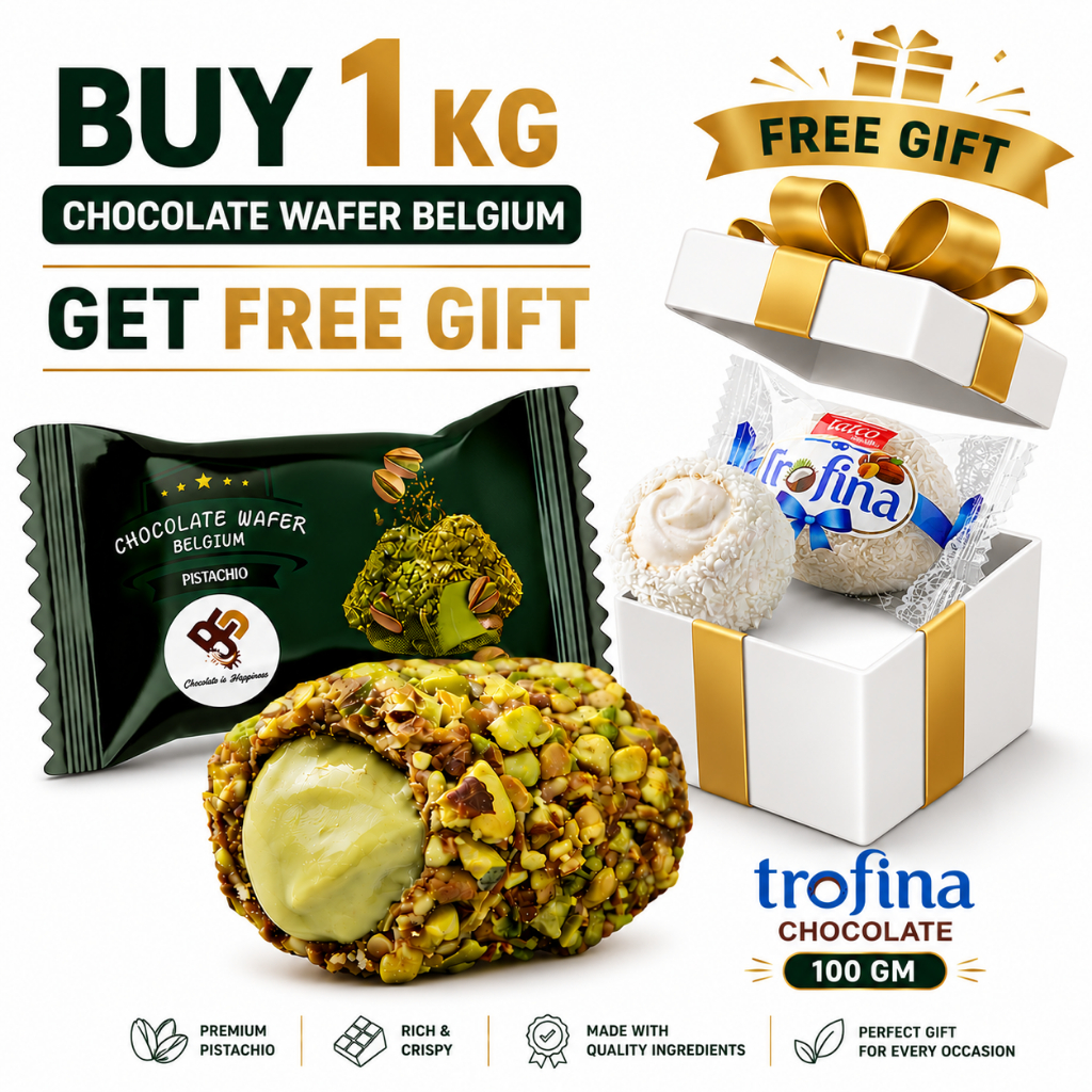viral Chocolate Belgium pistachio Original Medina