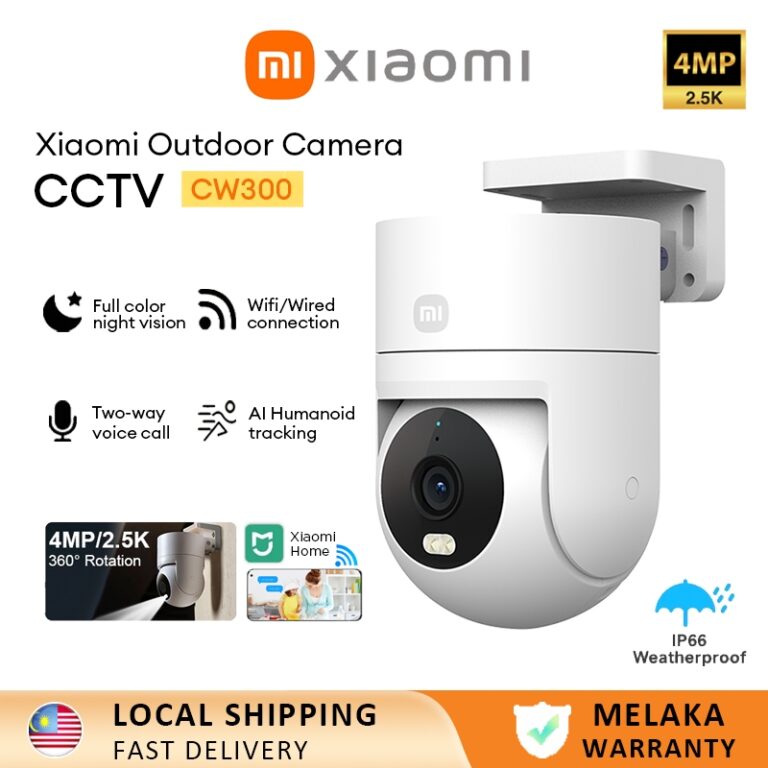 Xiaomi Outdoor Camera CW300: Pandangan Spesifikasi dan Fungsi Utama