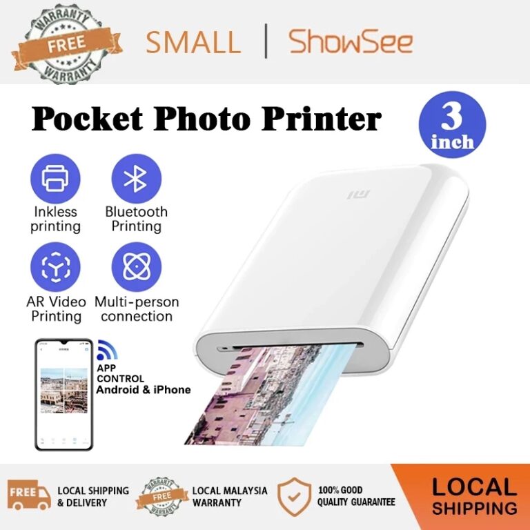 Xiaomi Pocket Photo Printer: Pencetak Mini ZINK Pantas dengan Sokongan AR