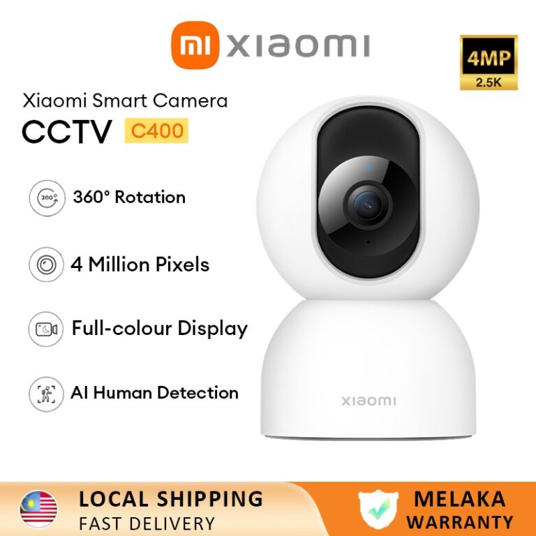 Xiaomi Smart Camera C400: Kamera Keselamatan Rumah 2.5K dengan Pengesanan AI