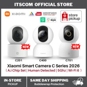 Xiaomi Smart CCTV Camera Siri C201 Hingga C701PRO: Pilihan Resolusi dan Fungsi AI