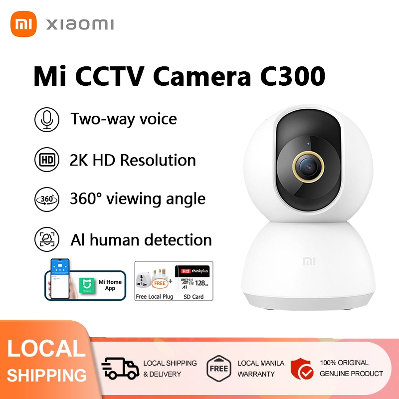 Xiaomi Smart Camera C300: Kamera Keselamatan 2K HD dengan Pengesanan AI