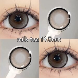 KSSEYE Milk Tea Brown 14.5mm: Pilihan Kanta Lekap Harian Berwarna
