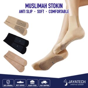 STOKIN MUSLIMAH ANTI SLIP: Pilihan Selesa untuk Harian dan Ibadah