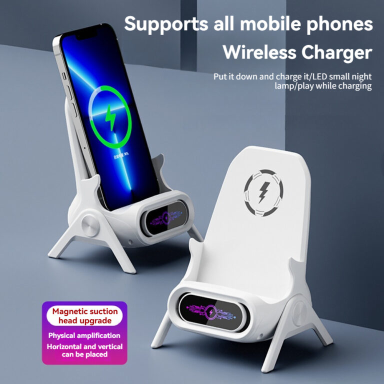 15W Wireless Charger Stand: Memudahkan Pengecasan Tanpa Wayar di Meja