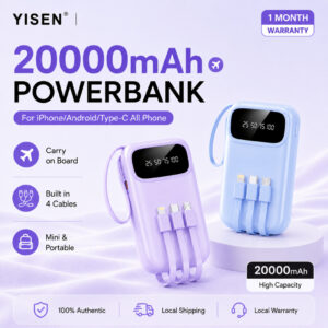 20000mAh Power BanK Fast Charging: Ciri dan Keputusan Pembeli