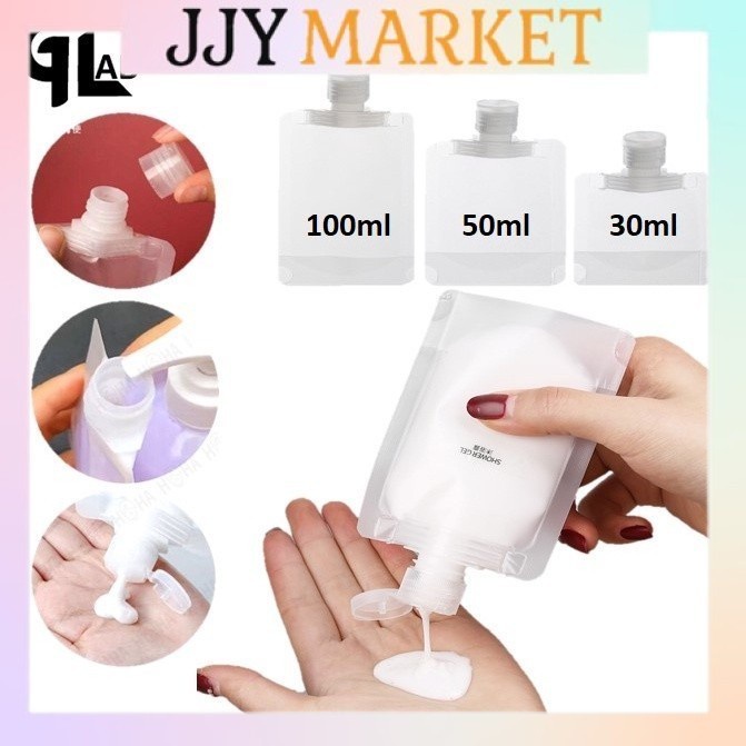 Beg Dispenser Losyen Travel 30/50/100 ml: Pilihan Bekas Cecair Mudah Alih