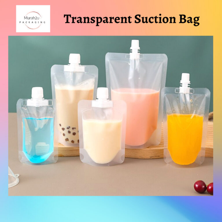 Beg Minuman Spout Pouch 50pcs: Ciri, Kapasiti dan Panduan Pilihan