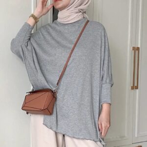 Baju Muslimah Plus Size Lengan Panjang #6056: Pilihan Pakaian Selesa