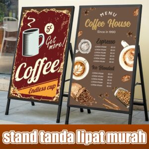 Banner Stand Lipat 80cm*120cm: Penyelesaian Paparan Mudah Alih untuk Kedai