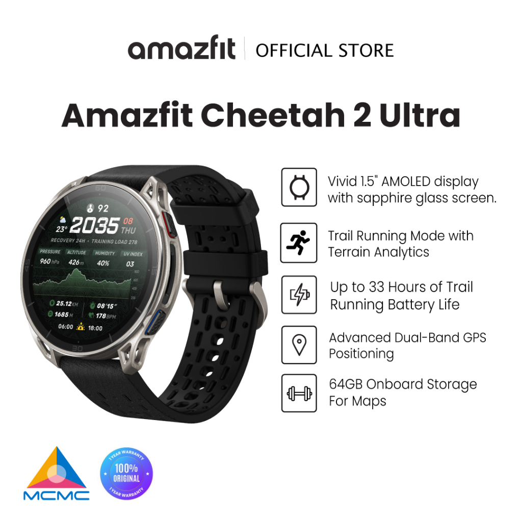 Amazfit Cheetah 2 Ultra 48mm Titanium: Apa yang Anda Perlu Tahu